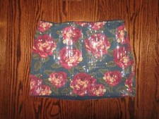 Abercrombie Fitch mini Skirt Floral Sequin embellished short Women's 2 26 NEW