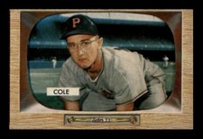 1955 Bowman # 28 Dick Cole Very Good TheVintageCards