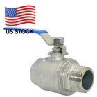 1 1/4" MALE to Female Ball Valve Stainless steel 304 NPT Full Port US Stock