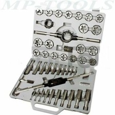 FILIERA MANUALE SET MASCHI E FILIERE 45pz FILETTATURA GRANDE METRICO