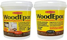 Woodepox Kit - 2 Pint - 2-Part Structural Epoxy Adhesive Filler - Wood Filler Pu