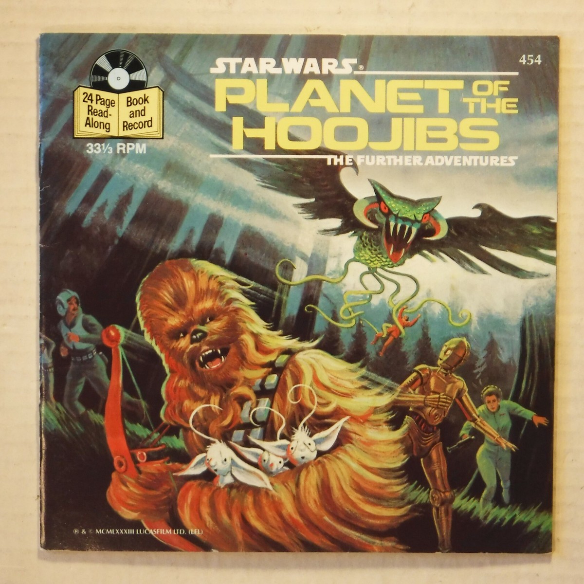 STAR WARS: PLANET OF THE HOOJIBS / BUENA VISTA 454 / CHILD'S BOOK