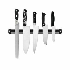 Wall Mount Magnetic Knife Scissor Storage Holder Rack Strip Kitchen Tool