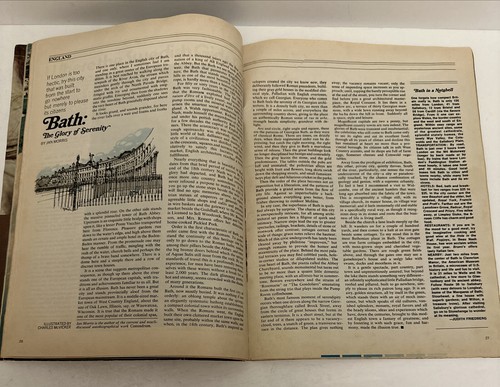 Travel and Leisure ~ JAN 1975 ~ Vol. 5 No.1 Isadore Seltzer Cover - Picture 16 of 24