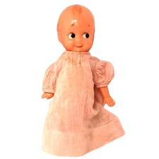 Vintage 8" Celluloid Kewpie with Swinging Arms  Frozen Legs