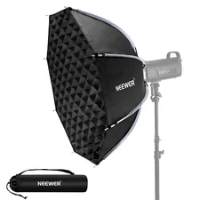NEEWER 35'' Octagonal Softbox, QR Bowens Mount Softbox with Honeycomb Grid,NS35P