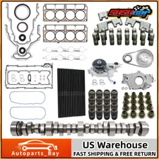 Sloppy Stage 2 Camshaft w/ Springs Seals Kit for GM Chevy LS 4.8 5.3 6.0 6.2 LS1