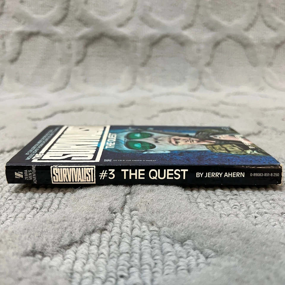 The Quest Science Fiction Paperback Book by Jerry Ahern Zebra Books 1981 - Image 3 of 4