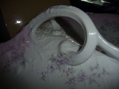 Vintage Luxhem De Veropa Divided Relish Dish Tray Glass Clear Daisy 3