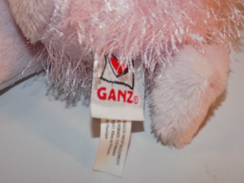 Plush Webkinz Ganz Pig Stuffed Animal Pink Toy - Picture 8 of 9