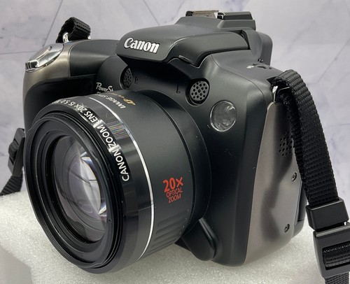 Canon PowerShot SX20 IS Digital Camera Lens & Hood - Powers On / Parts or Repair - Picture 6 of 24
