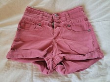 Rue 21 Jean Shorts, Size 0, Pink, DISCOUNTED