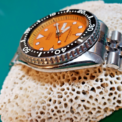 7S27−0020 J (made in Japan) 7S27−0020 J (made in Japan) GENUINE SEIKO ORANGE DIAL “JAPAN MADE