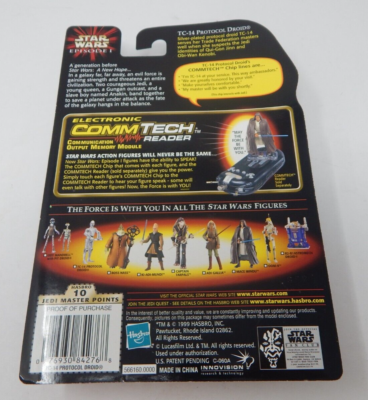 Star Wars TC-14 Protocol Droid With Serving Tray Episode 1 The
