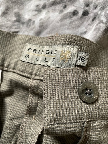 Pringle New With The Tags Grey Golf Shorts Size 16 - Picture 4 of 11