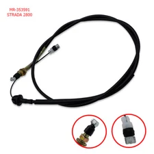 Accelerator Throttle Cable Black For Mitsubishi L200 Strada 2800 1996 - 2005
