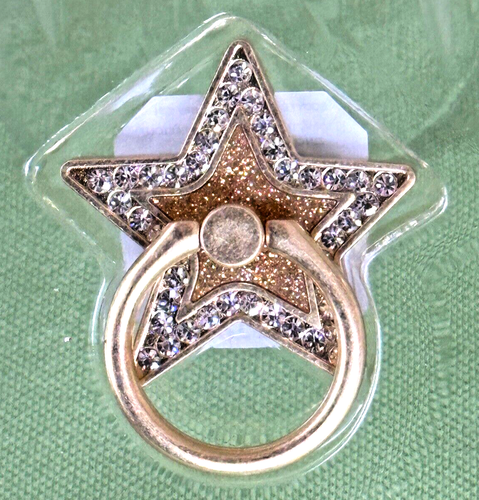 KATE SPADE STARLIGHT PHONE RING STAND:NWT STAR - Zdjęcie 3 z 6