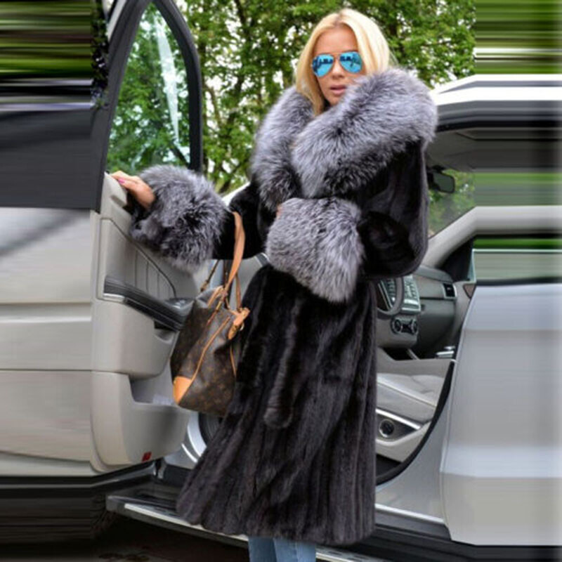belted mink coat