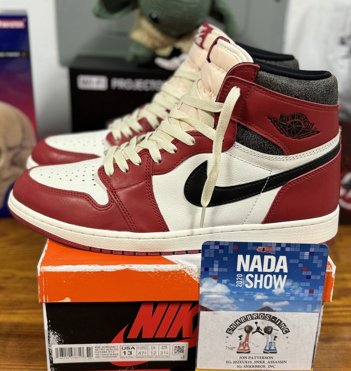 🥵Size 13 Jordan Retro High OG Chicago Reimagined Lost Found🥵