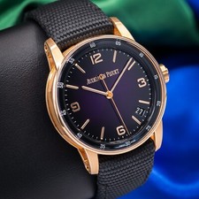 Audemars Piguet Code 11.59 Purple Rose Gold Men's Watch 15210OR.OO.A002KB.02