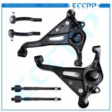 6pcs For 1999-2004 05 Suzuki Grand Vitara Xl-7 Front Lower Control Arms Tie Rods
