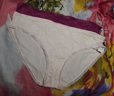 2 NEW CALVIN KLEIN QF4481 696/680 MF LACE TRIM LEGS BIKINI PANTIES XL