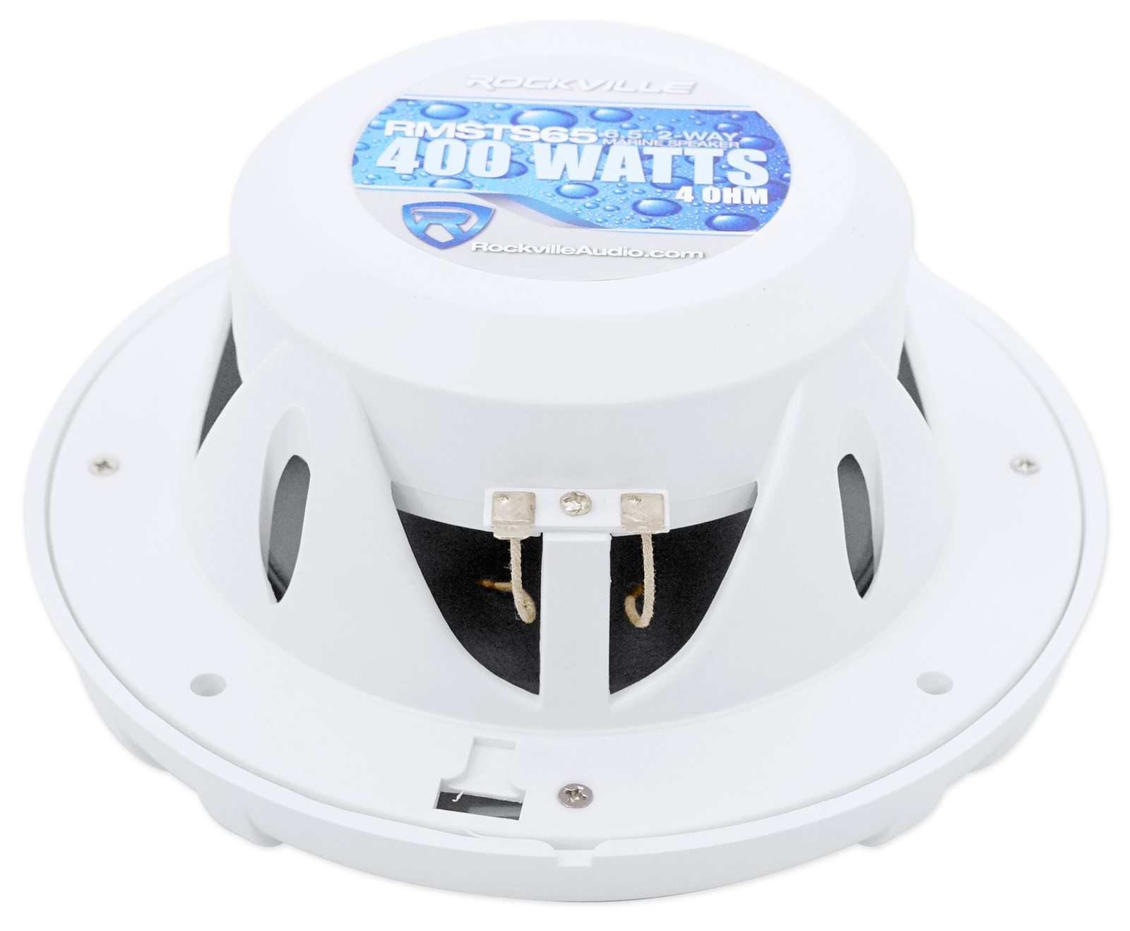 4 Морские лодочные колонки Rockville RMSTS65W 65 мощностью 1600 Вт 6-канальный усилитель Комплект усилителей