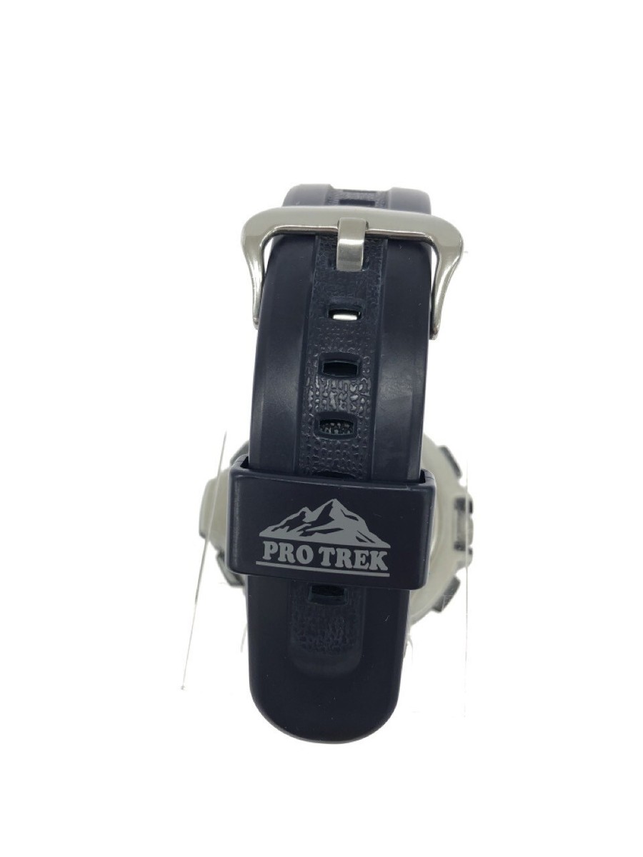 Casio Protrek Twin Sensor PRT-B70 Stainless Men's Watch From