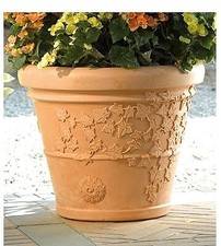 Vaso da esterno per piante fiori cicas rotazionale decoro vite 50 cm