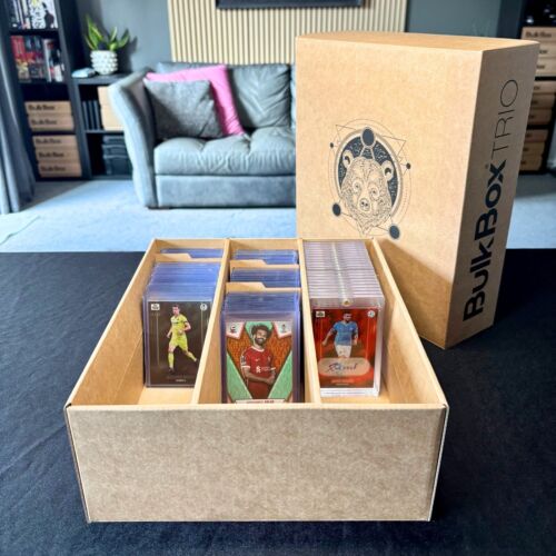 TCG storage box for Trading & Sports cards in Top Loaders BulkBox Set of 3 boxes - Picture 7 of 12