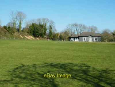 Foto 12x8 Burpham Cricketplatz und Pavillon Arundel Ein Blick über Burph c2016
