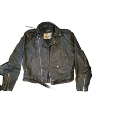 Men's Harley Davidson Open Road Thermal Insulation Leather Coat Sz M