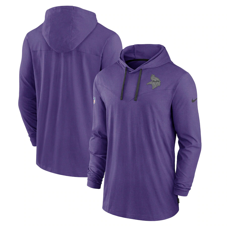NEW 2022 Minnesota Vikings Nike Sideline Pop Hoodie Pullover Shirt Purple  Menu0026#039;s | eBay
