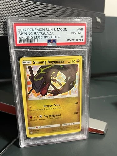 2017 Pokémon Sun & Moon Shining Legends 56/73 Shining-Rayquaza