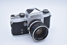 Miranda Fv 35mm Film Camera Body with 50mm f/1.9 Auto Miranda Lens