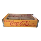 Vintage Rare 1952 Chattanooga Cases Drink Coca Cola In Bottle Wooden Soda Crate