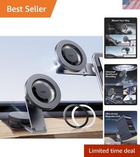 Dual Mount Magnetic Phone Holder for Dashboard Touchscreen - Tesla Compatible