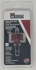 M.K. Morse 121453 Impact Sheet Metal Hole Saw 1-1/8” 29mm 1/4” Chuck Size IHS18