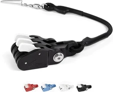 BLUEWING Outrigger Halyard Lock Pulley Triple Ball Bearing Swivel - 2PK