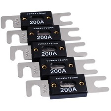 ANL200-5 Nickel 200 Amp ANL Fuse 5 Pack 14023 Car Audio Power Protection