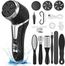 Electric Callus Remover for Feet with Vacuum, Rechargeable, Waterproof