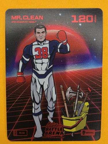 2026 Bo Jackson Battle Arena PG-60 Mr. Clean Steve Garvey Power Glove Battle SP
