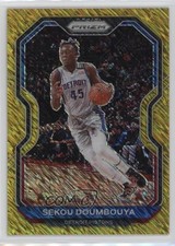 2020-21 Panini Prizm Gold Shimmer Prizm 2/10 Sekou Doumbouya #58 0c3