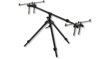 CORMORAN Pro Carpe Pistolet Pod Rod-Pod Stand 360° Rotatif Porte-Canne 3 Cannes