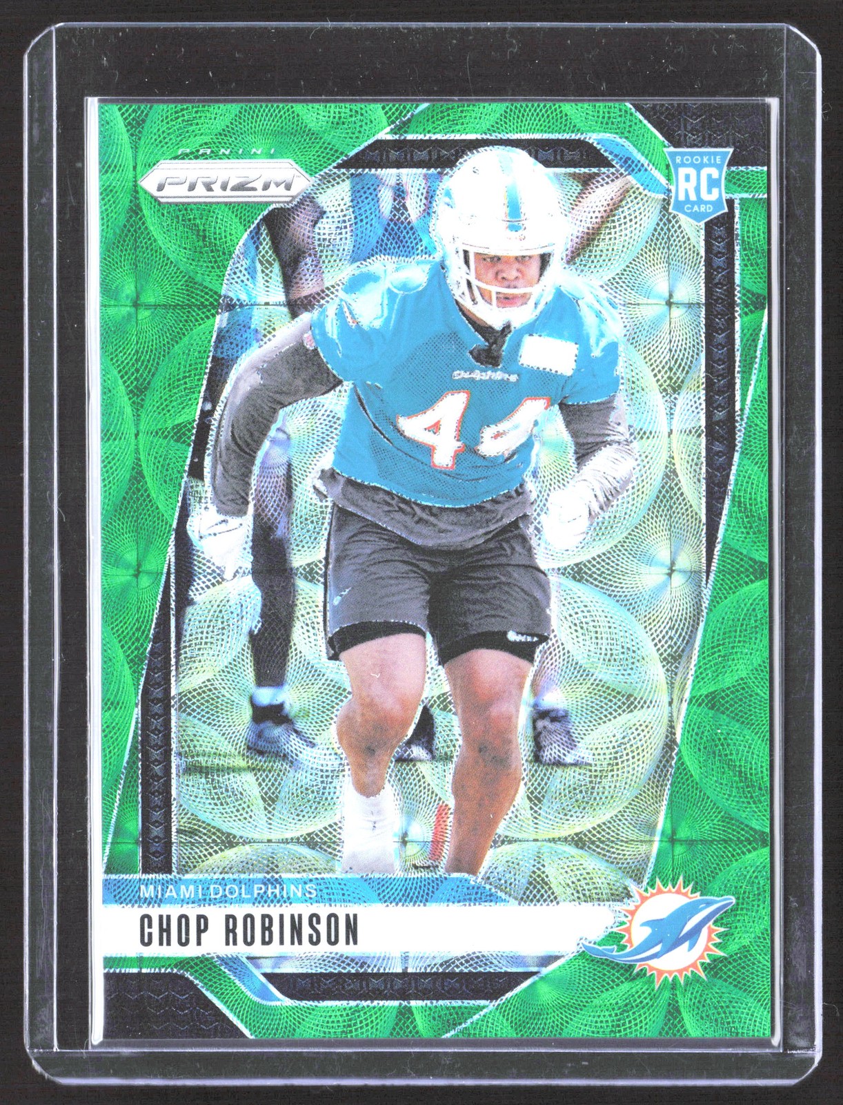 2024 Panini Prizm Chop Robinson #319 06/75 RC Green Scope 