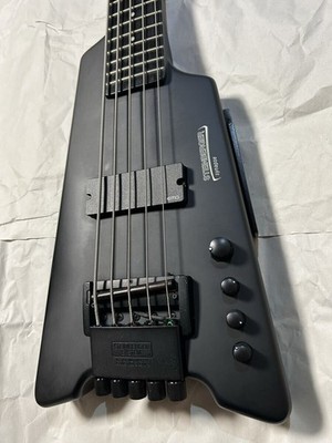 Steinberger Synapse XS-15FPA Headless 5-String Bass With Soft Case Working Japan
