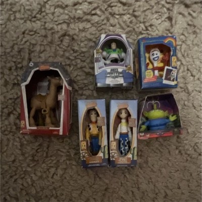 Mattel Pixar Toy Story 7'' Figure Lot Woody Jessie Buzz Lightyear Alien Bullseye