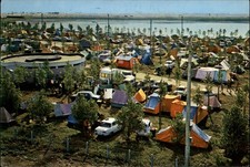 Camping Costinesti Romania vintage postcard n611