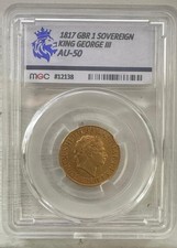 1817 King George III Modern Gold Sovereign Coin