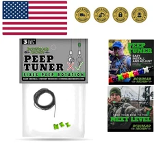 Bowman Archery Peep Tuner, Fix Peep Rotation with Ease, Effective and Easy to...